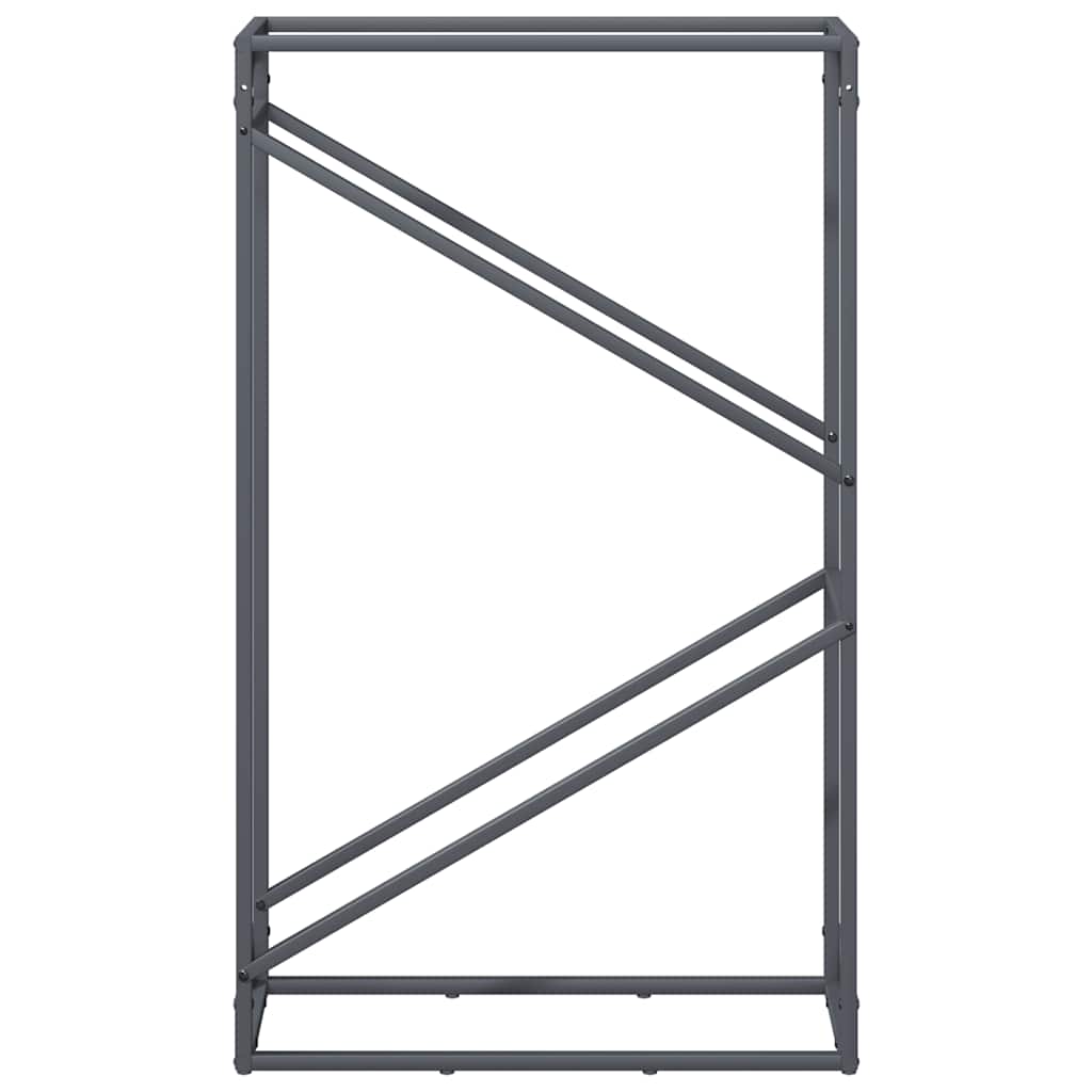 Firewood Rack Anthracite 60x25x100 cm Cold-rolled steel