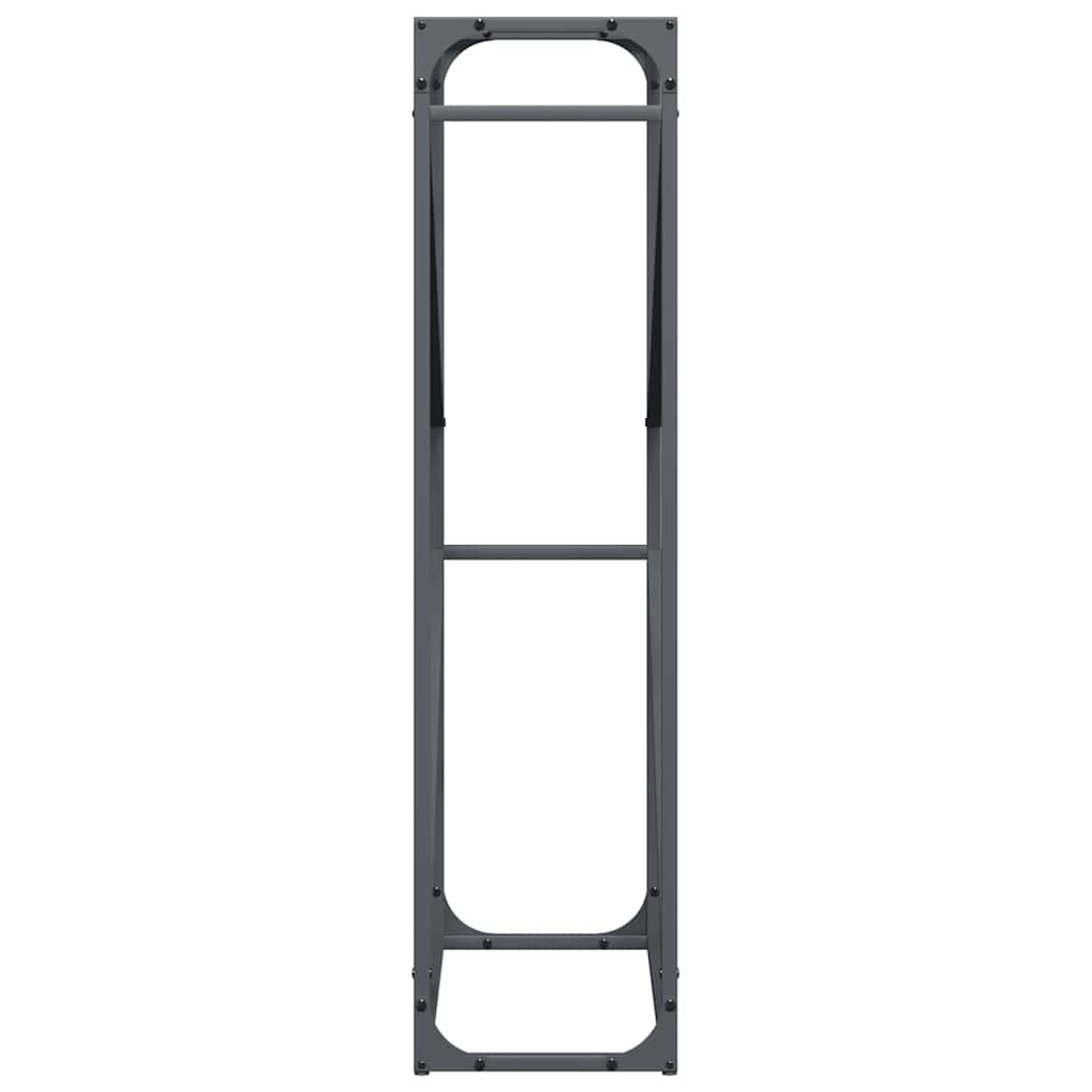 Firewood Rack Anthracite 60x25x100 cm Cold-rolled steel