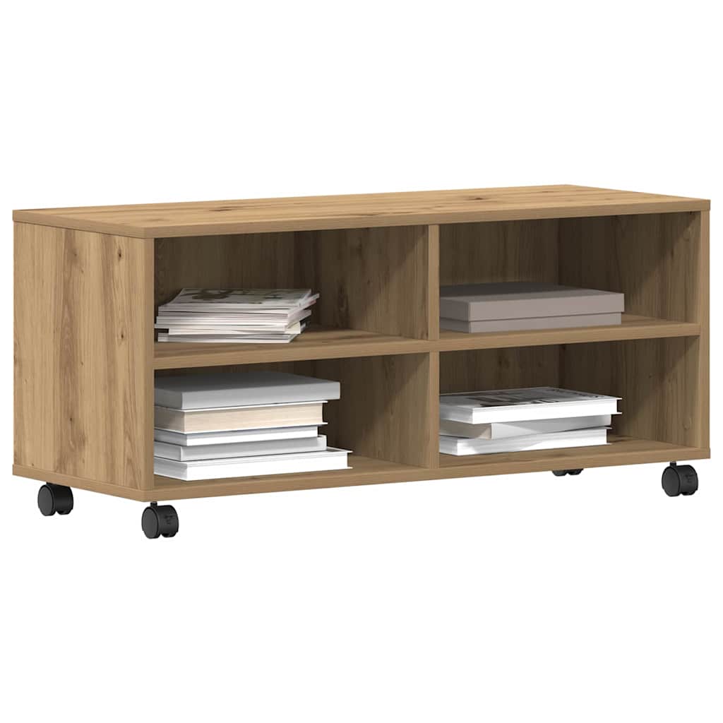TV Cabinet Brown 90 x 35 x 40.5 cm Engineered wood