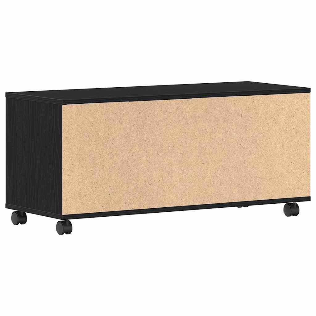 TV Cabinet 90 x 35 x 40.5 cm Black Engineered wood