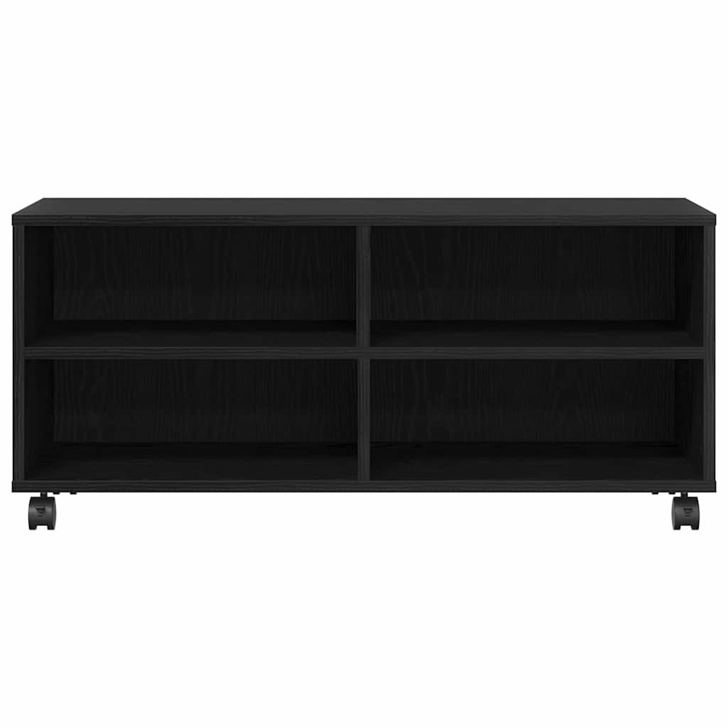 TV Cabinet Black 90 x 35 x 40.5 cm Engineered wood