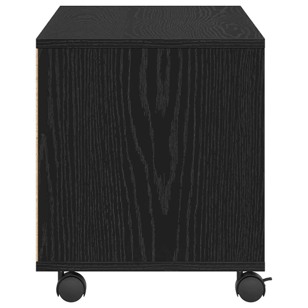 TV Cabinet Black 90 x 35 x 40.5 cm Engineered wood