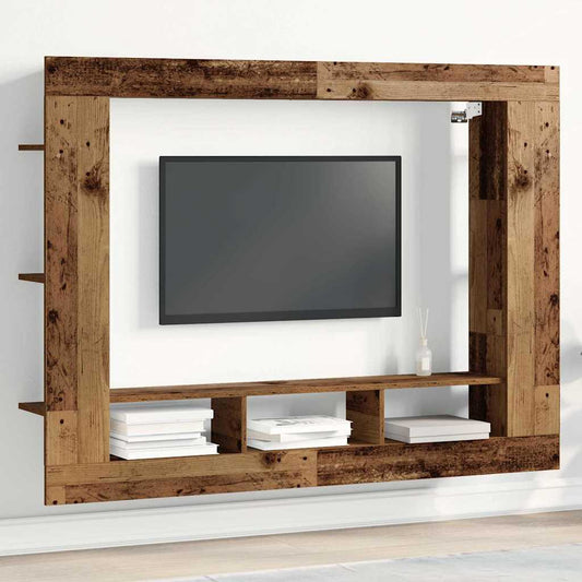TV Cabinet 152 x 22 x 113 cm Old wood Engineered wood