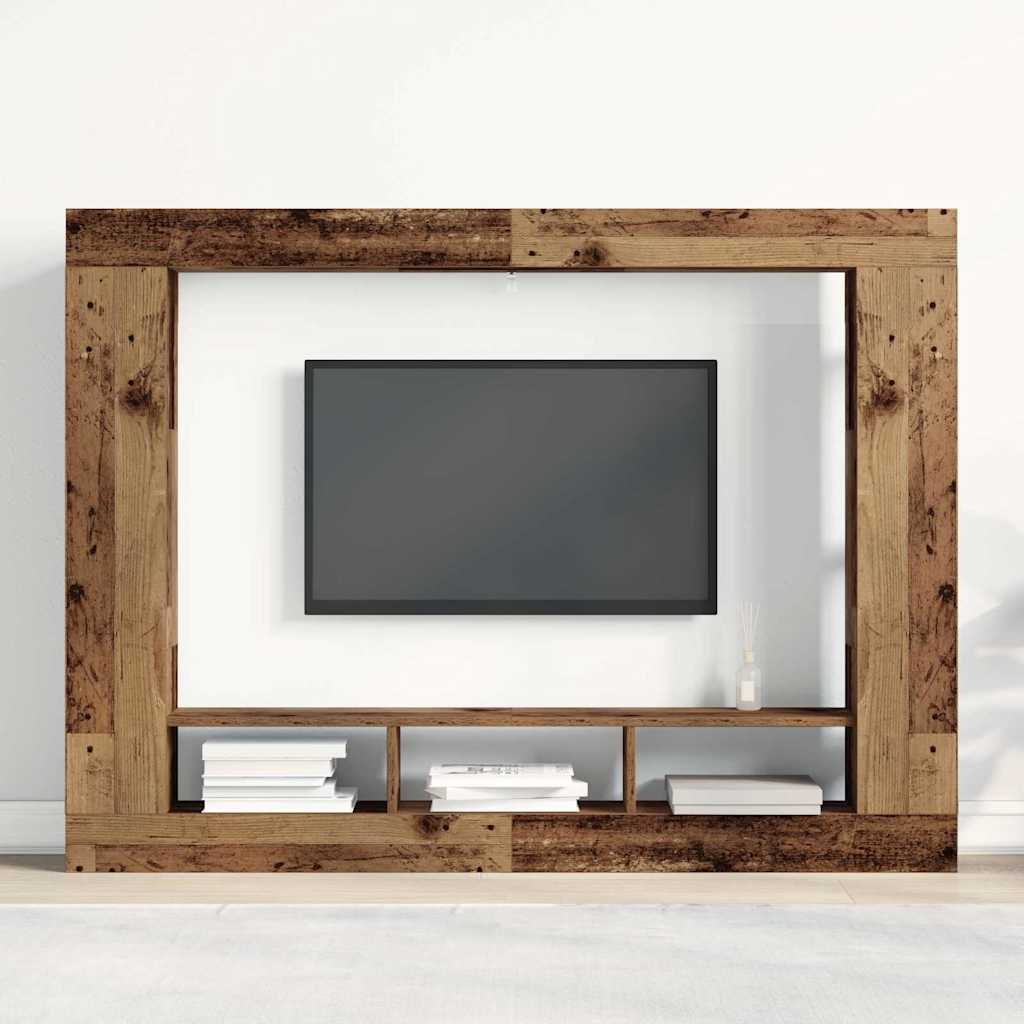 TV Cabinet 152 x 22 x 113 cm Old wood Engineered wood
