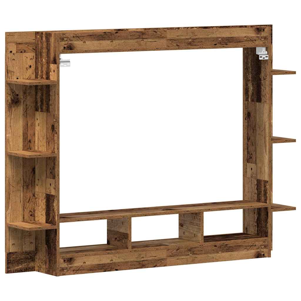 TV Cabinet 152 x 22 x 113 cm Old wood Engineered wood