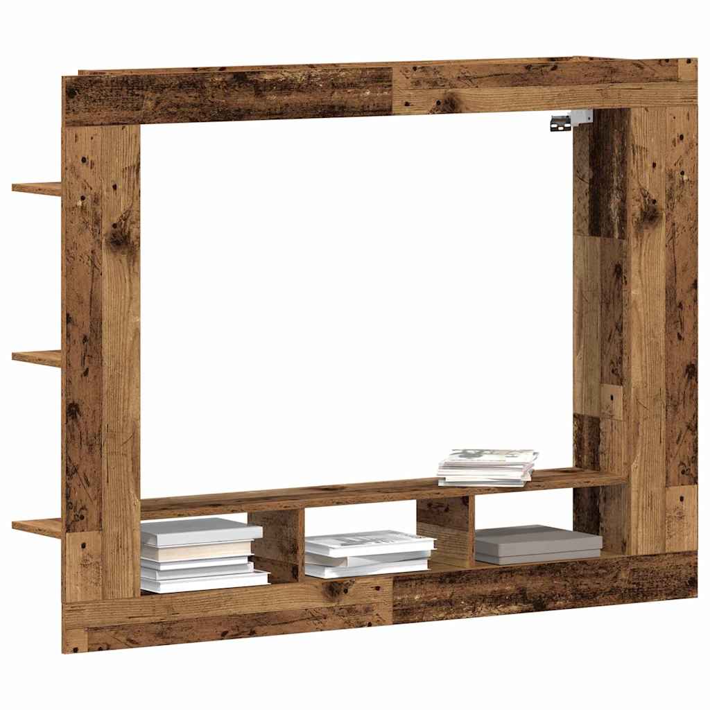 TV Cabinet Old wood 152 x 22 x 113 cm Engineered wood