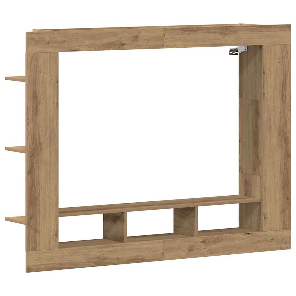 TV Cabinet Artisan oak 152 x 22 x 113 cm Engineered wood