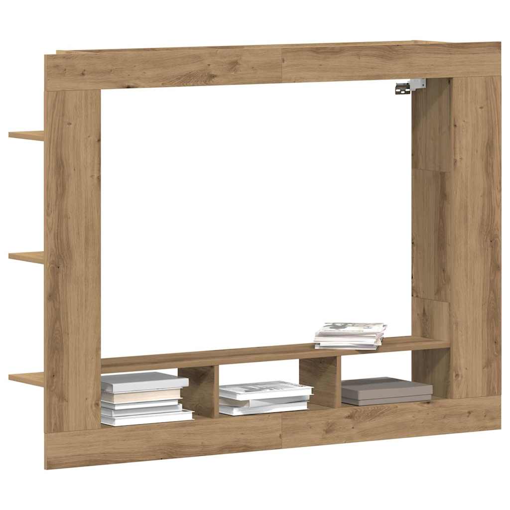 TV Cabinet Artisan oak 152 x 22 x 113 cm Engineered wood