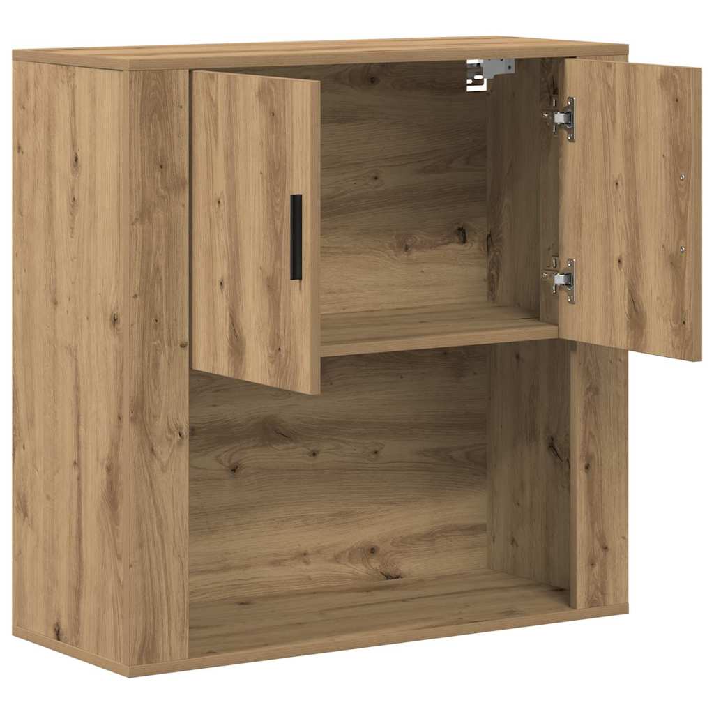 Wall Cabinet Artisan Oak 80 x 33 x 80 cm Engineered Wood