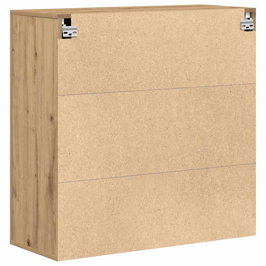 Wall Cabinet Artisan Oak 80 x 33 x 80 cm Engineered Wood