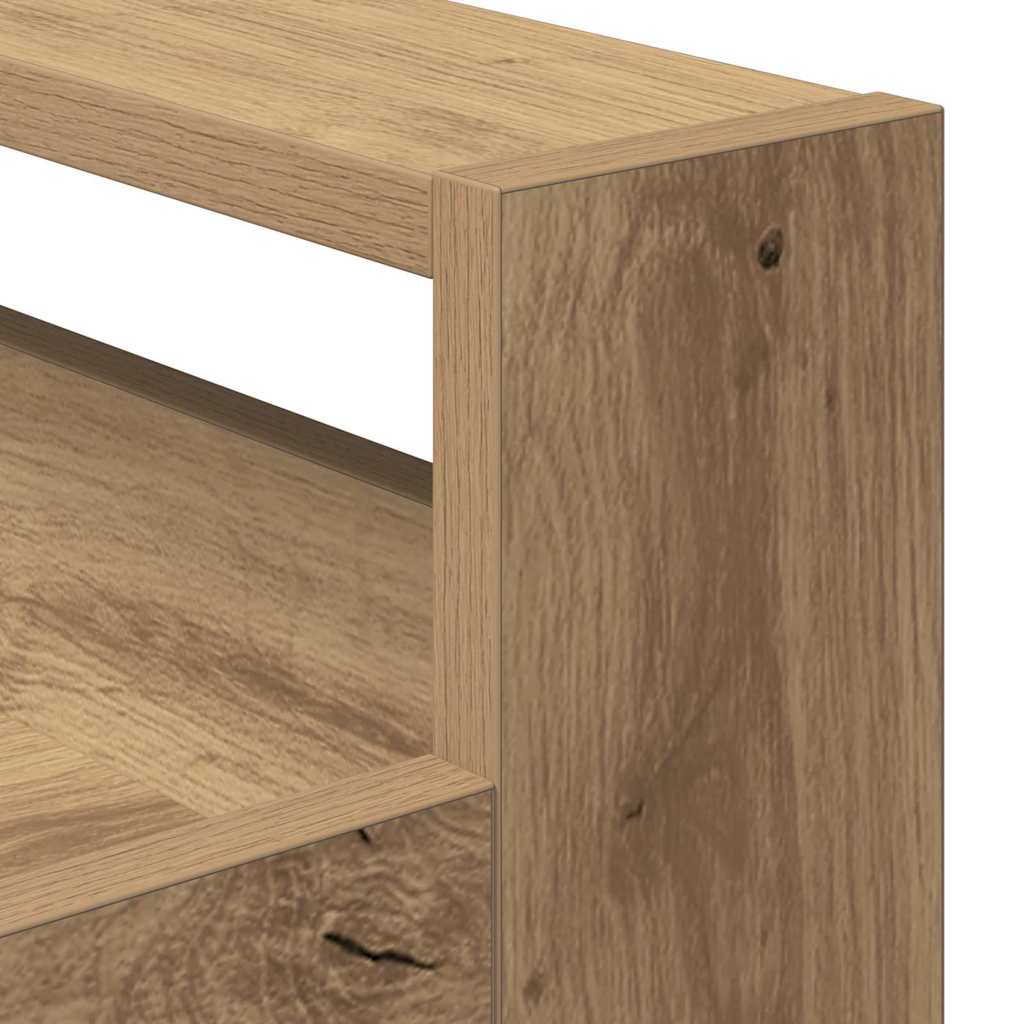 Kitchen Trolley Artisan Oak 60 x 45 x 80 cm Engineered Wood