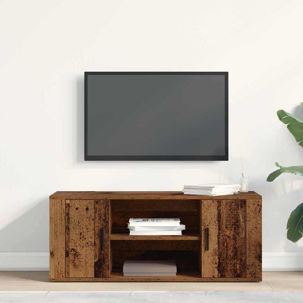 TV Cabinet 100 x 35 x 40 cm Old wood Engineered wood