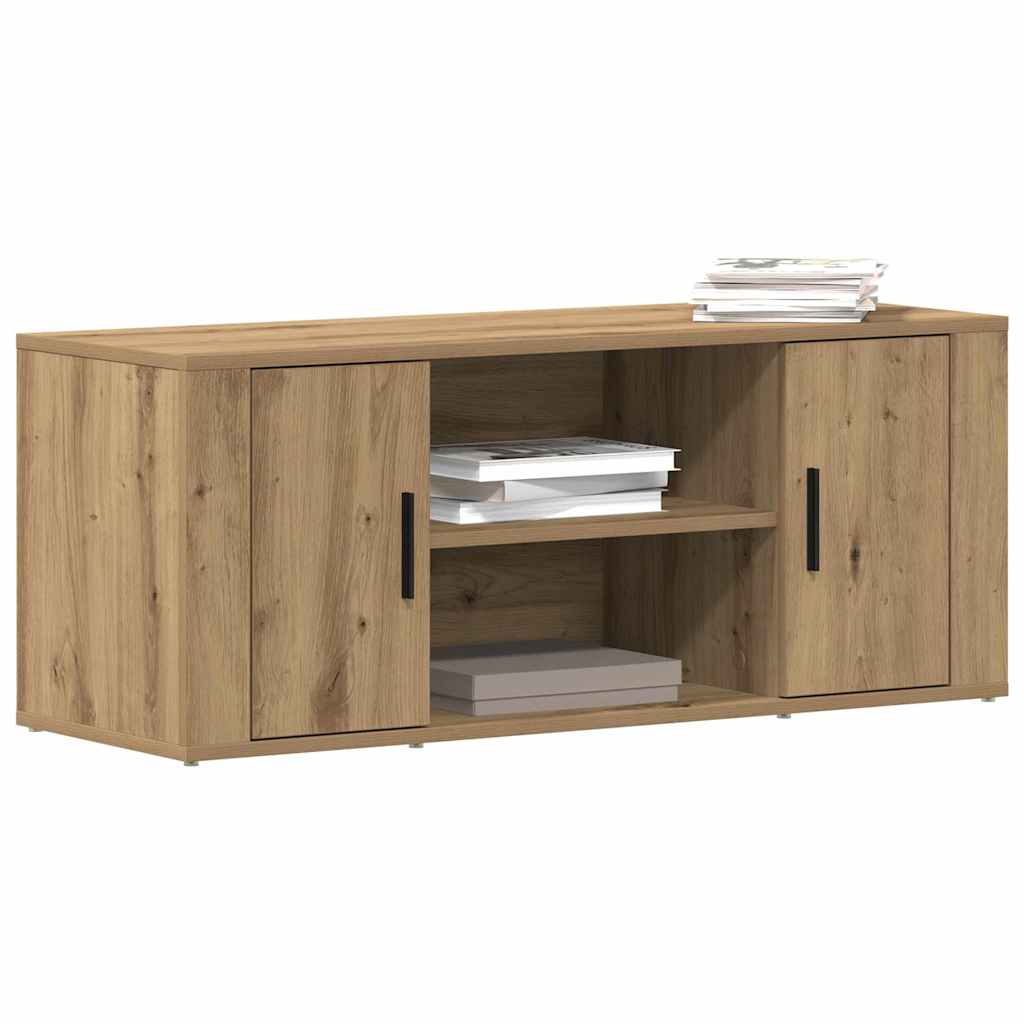 TV Cabinet Artisan oak 100 x 35 x 40 cm Engineered wood