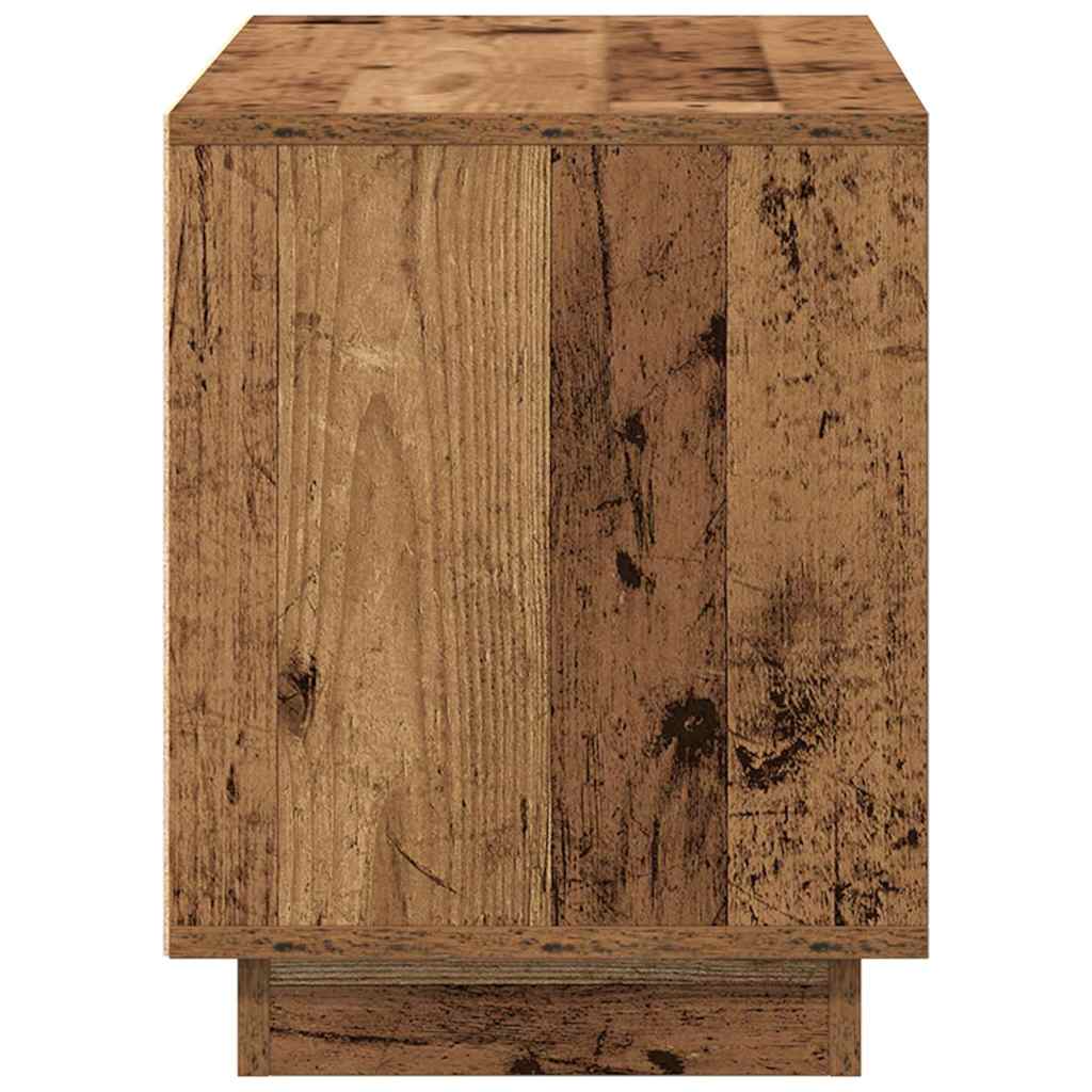 TV Cabinet Old wood 80 x 35 x 45 cm Engineered wood