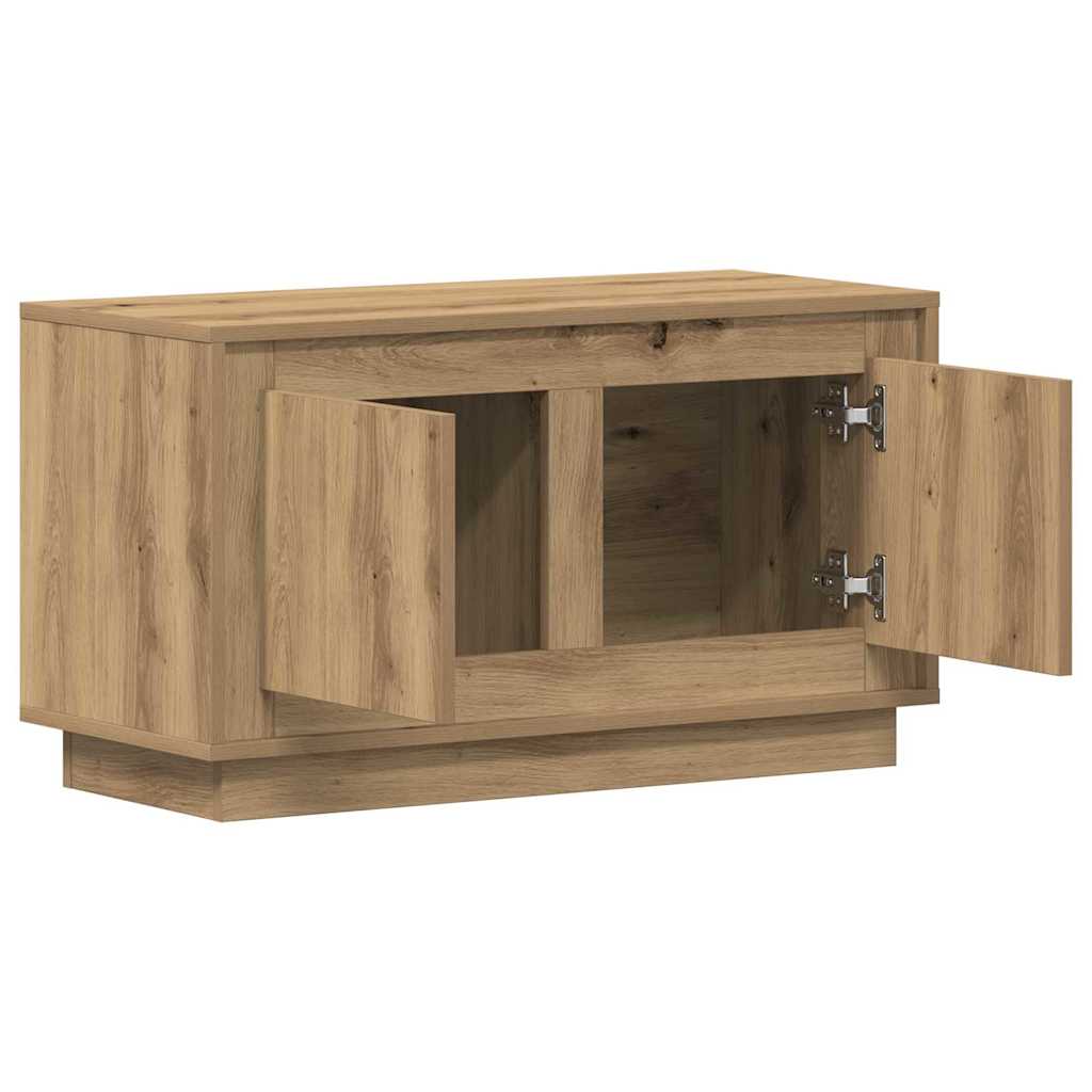 TV Cabinet Artisan oak 80 x 35 x 45 cm Engineered wood