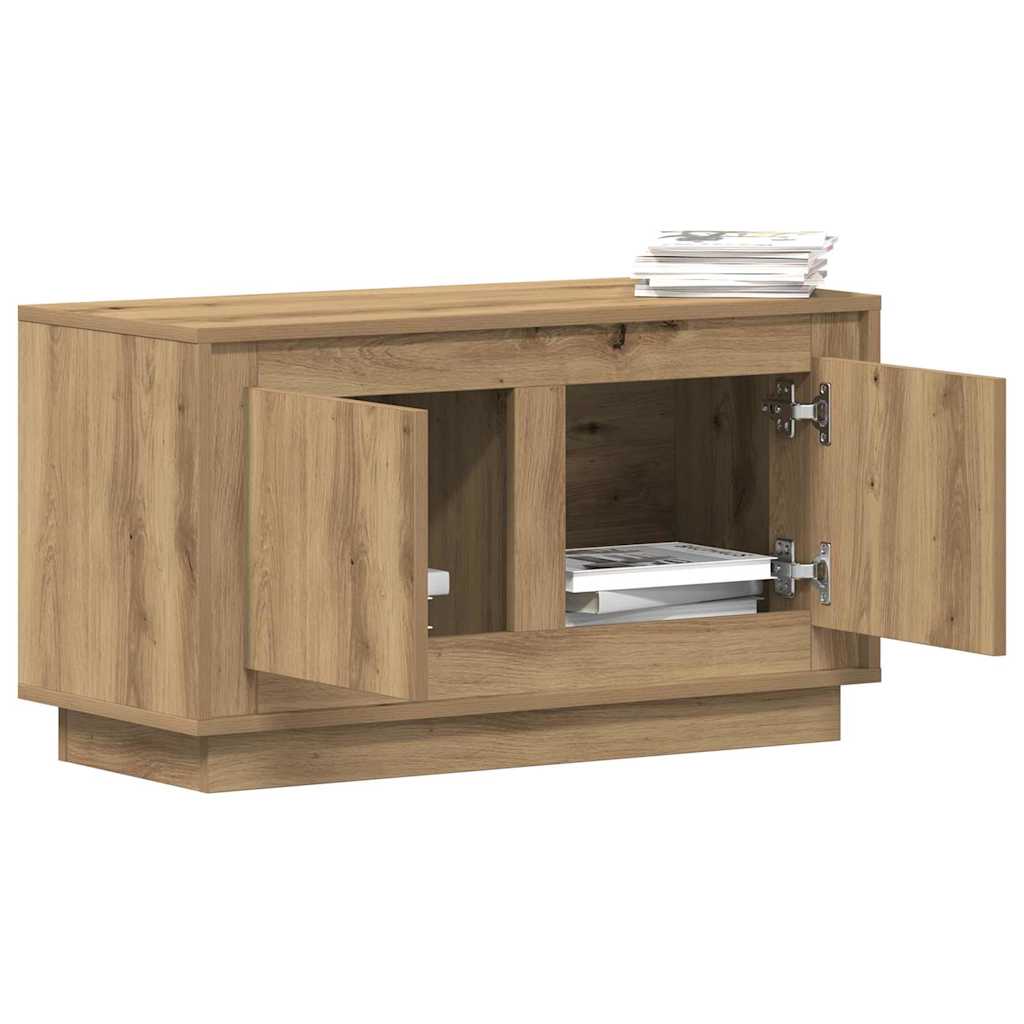 TV Cabinet Artisan oak 80 x 35 x 45 cm Engineered wood