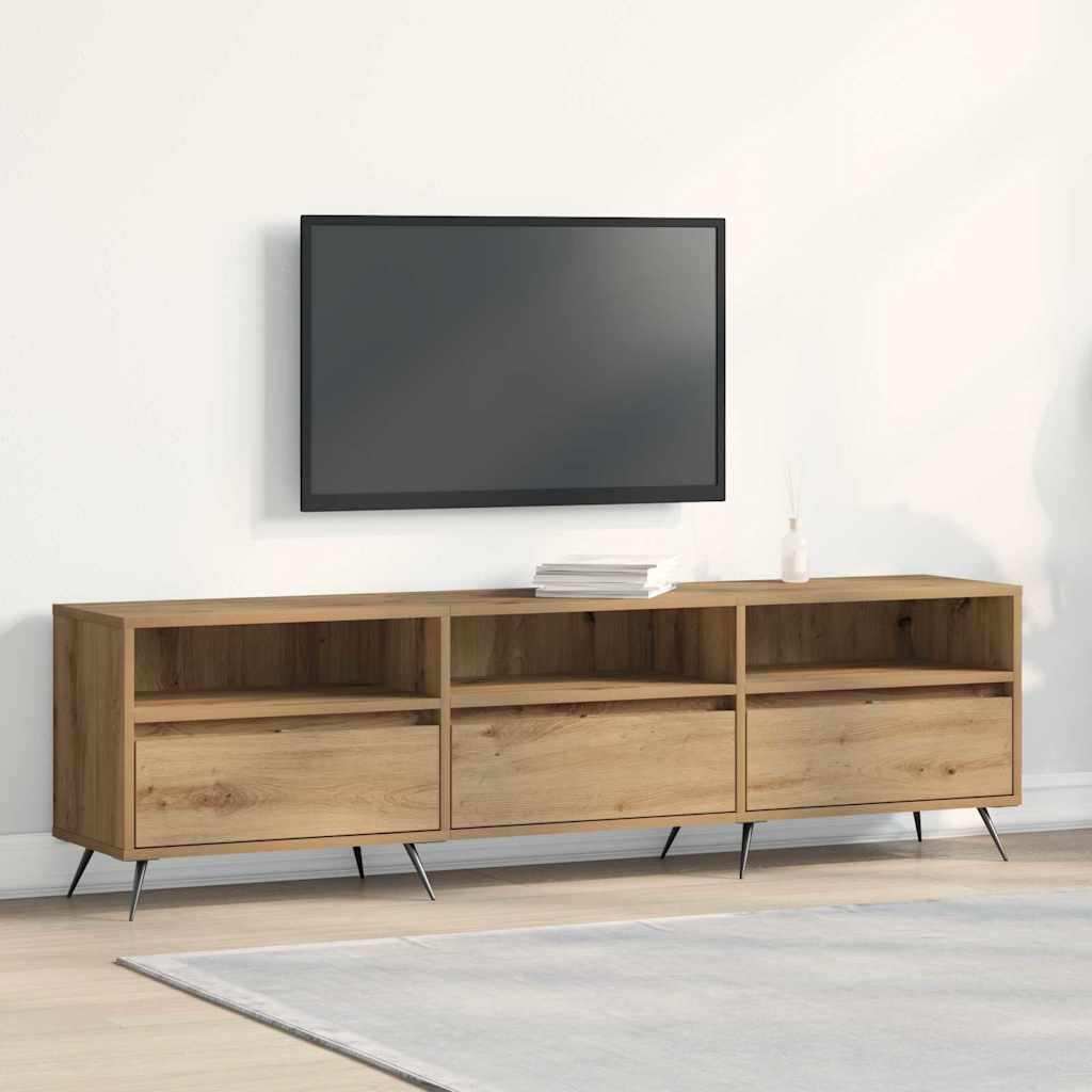 TV Cabinet 150 x 30 x 44.5 cm Artisan oak Engineered wood