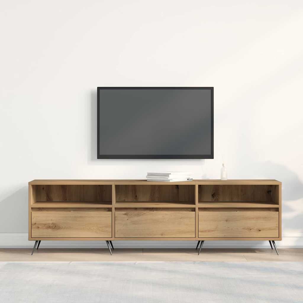 TV Cabinet 150 x 30 x 44.5 cm Artisan oak Engineered wood