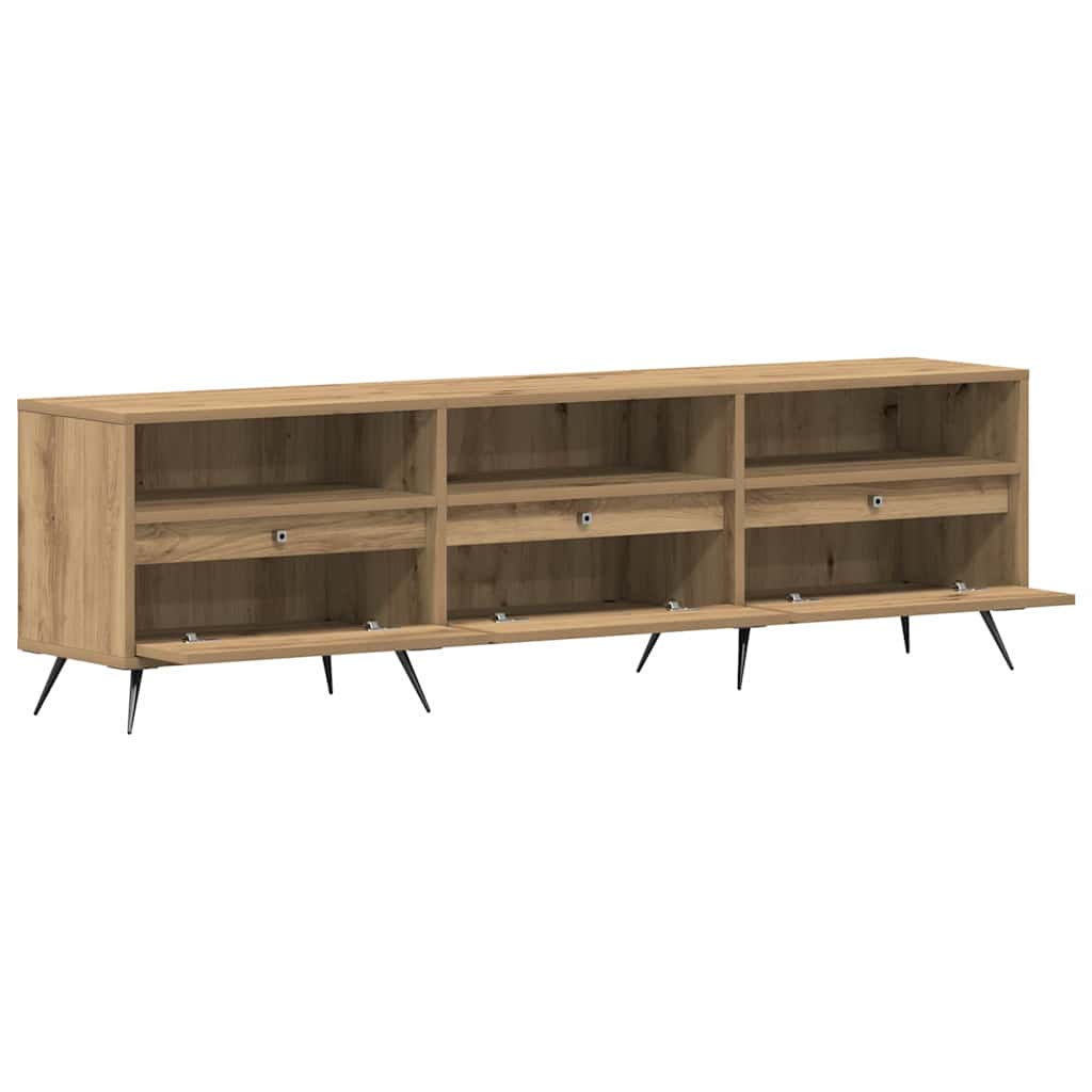 TV Cabinet 150 x 30 x 44.5 cm Artisan oak Engineered wood