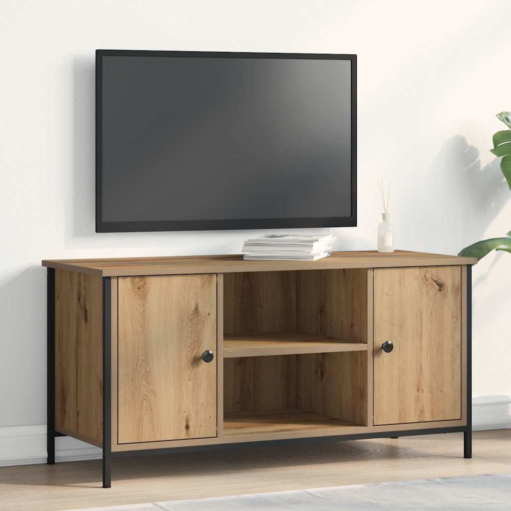TV Cabinet 100 x 40 x 50 cm Artisan oak Engineered wood