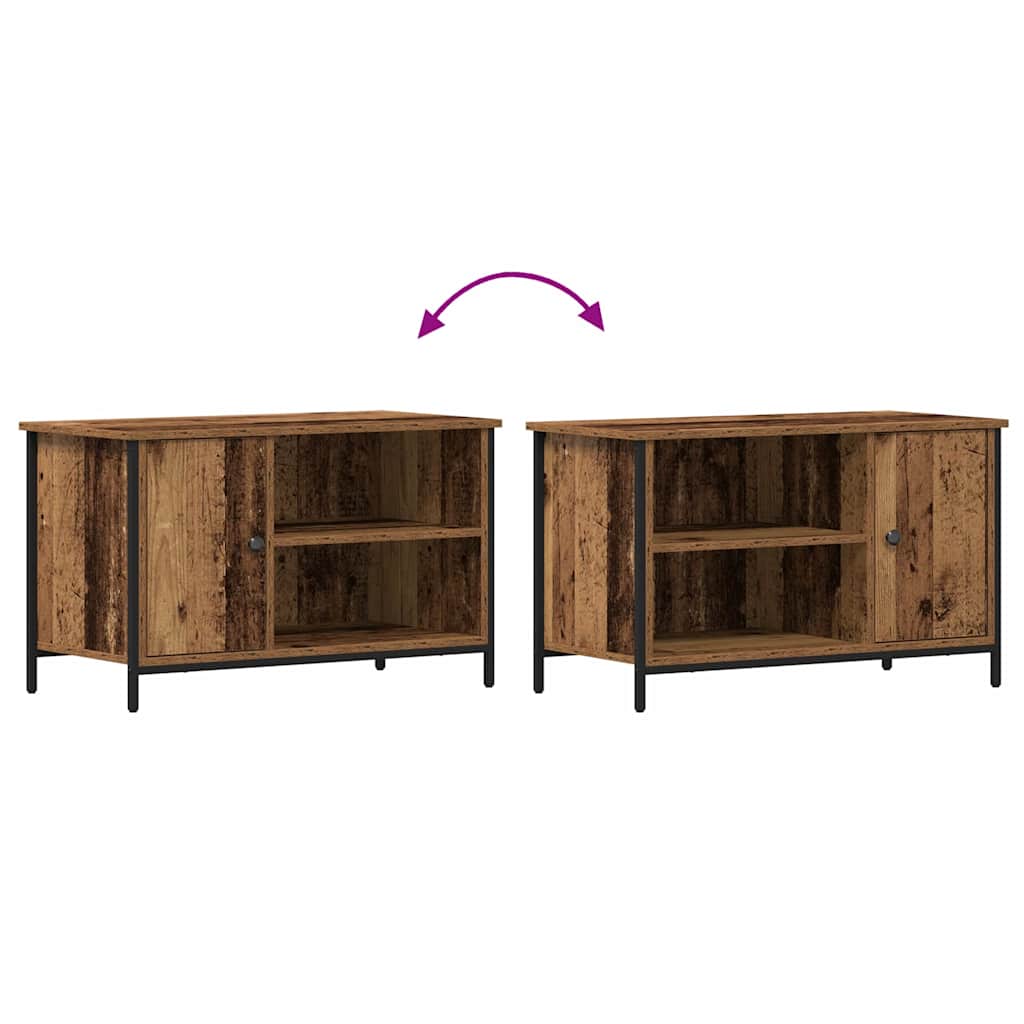 TV Cabinet Old wood 80 x 40 x 50 cm Engineered wood