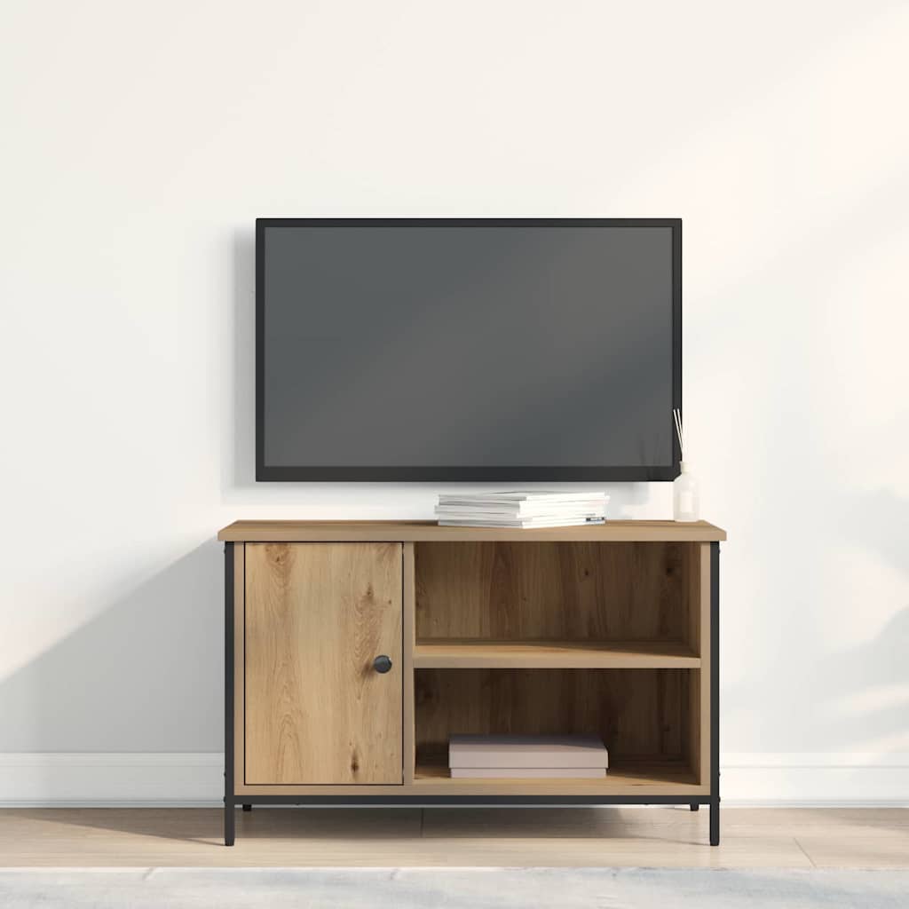 TV Cabinet Artisan oak 80 x 40 x 50 cm Engineered wood