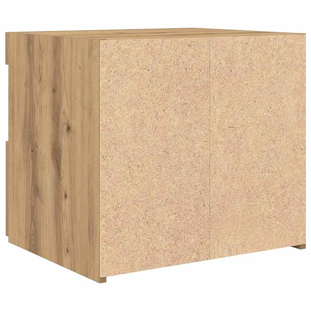 Bedside Cabinet Artisan Oak 50 x 40 x 45 cm Engineered Wood