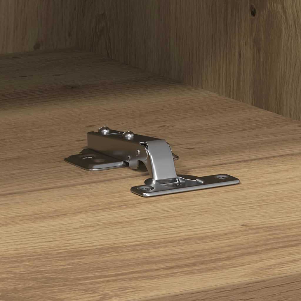 TV Wall Cabinet Artisan oak 100 x 30 x 30 cm Engineered Wood