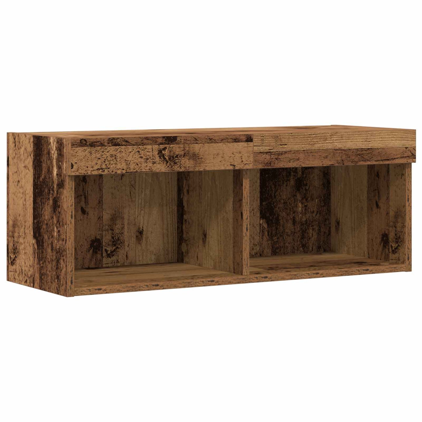 TV Cabinet Set Old wood 80 x 30 x 30 cm Engineered Wood