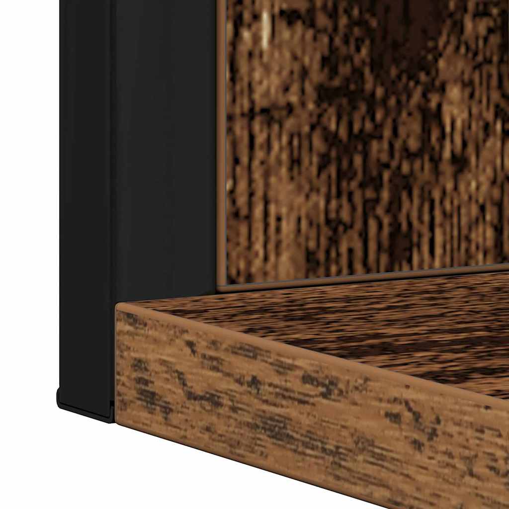 Mirror Old wood 50 x 12 x 60 cm Glass and Engineered Wood