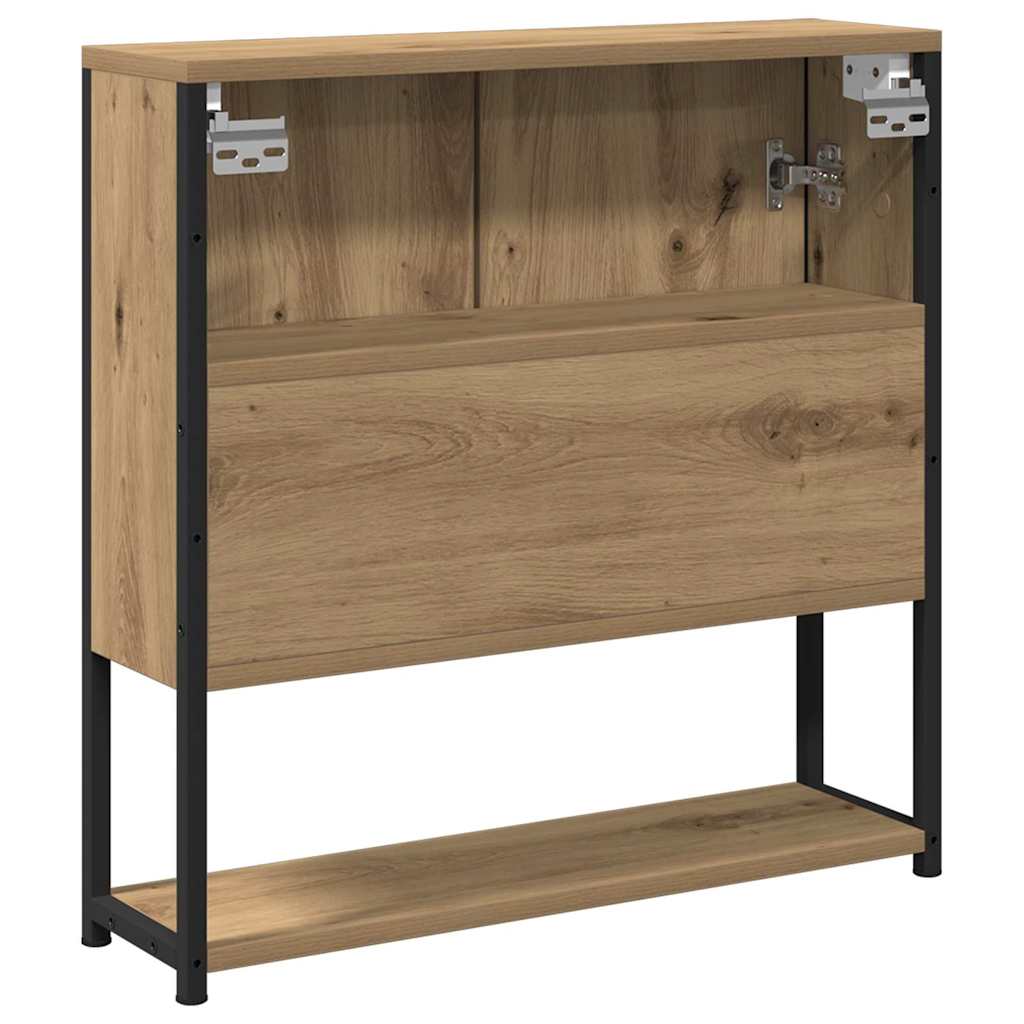 Mirror Cabinet Artisan Oak 60 x 16 x 60 cm Engineered Wood