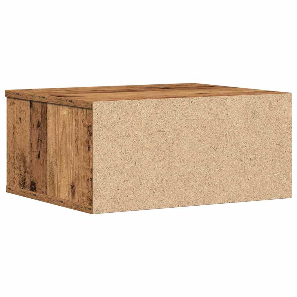 Printer Stand Old Wood 49 x 40 x 22.5 cm Engineered wood