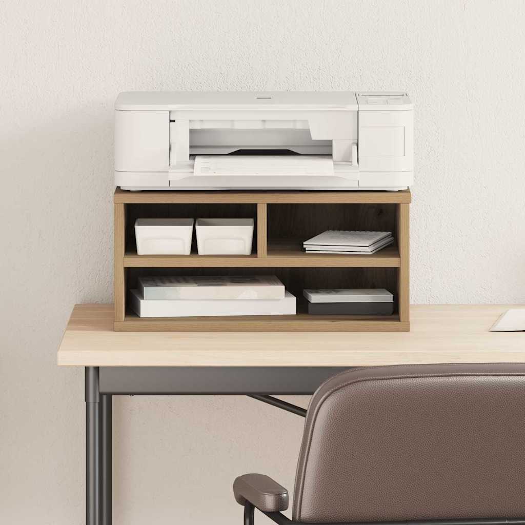 Printer Stand Artisan Oak 49 x 40 x 22.5 cm Engineered Wood