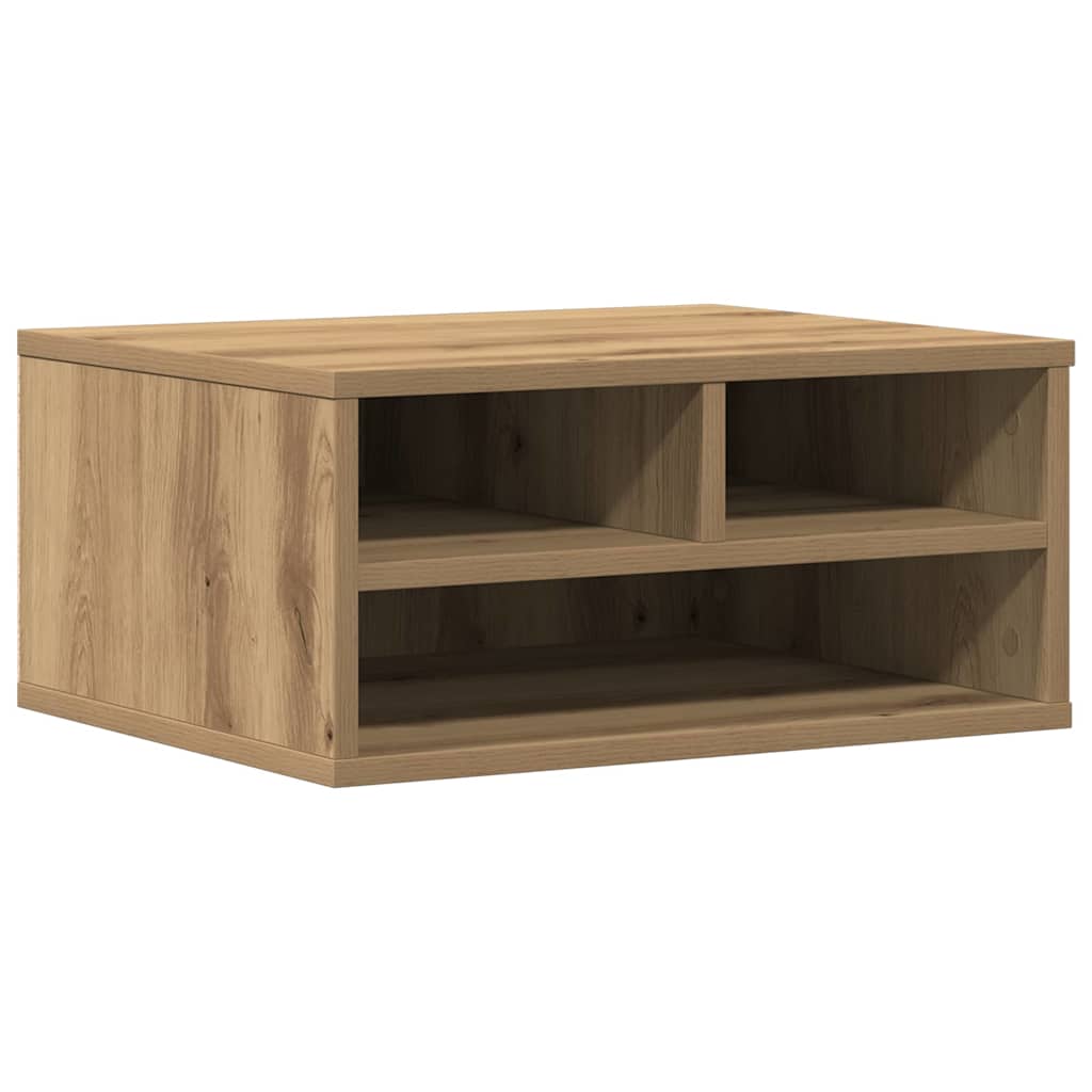 Printer Stand Artisan Oak 49 x 40 x 22.5 cm Engineered Wood