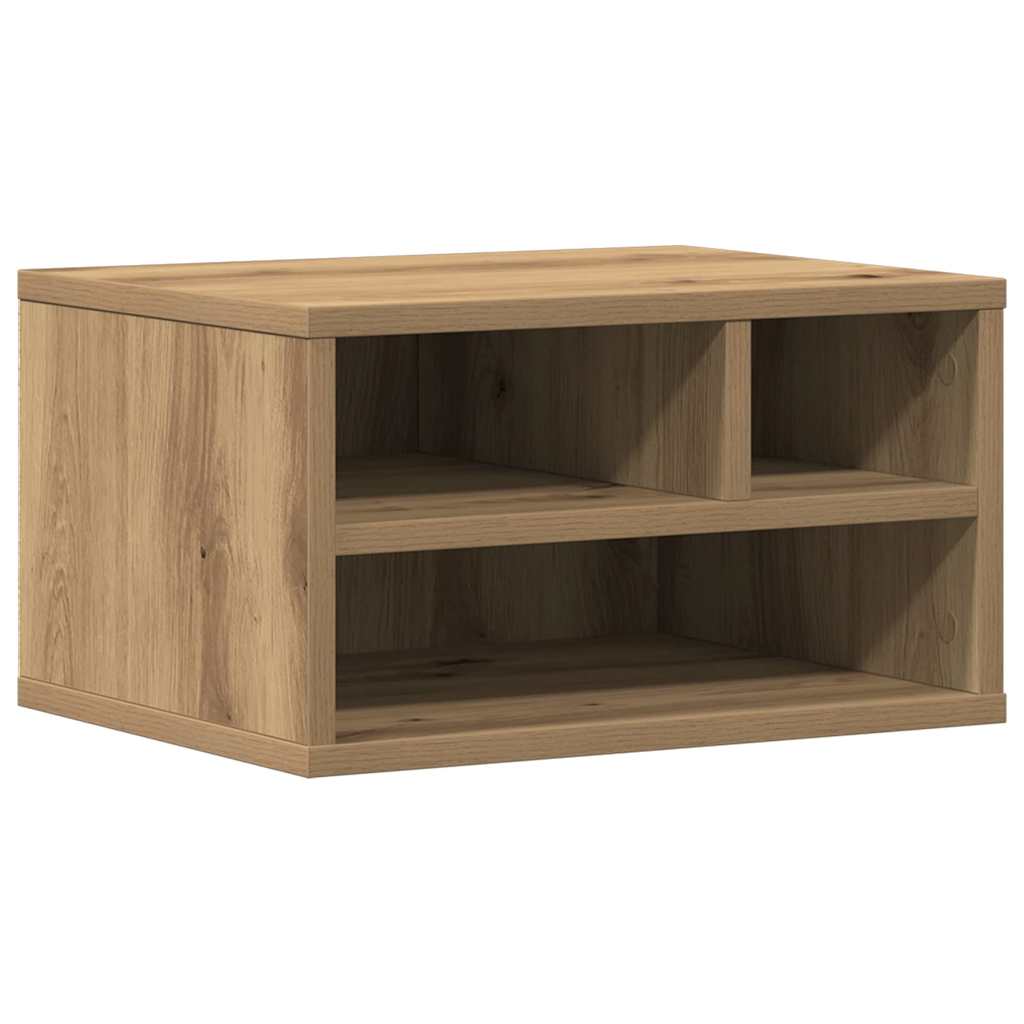 Printer Stand Artisan Oak 40 x 32 x 22.5 cm Engineered Wood
