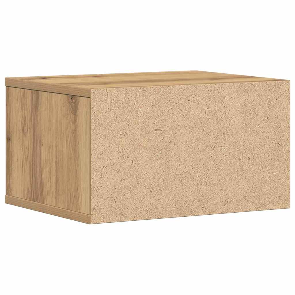 Printer Stand Artisan Oak 40 x 32 x 22.5 cm Engineered Wood