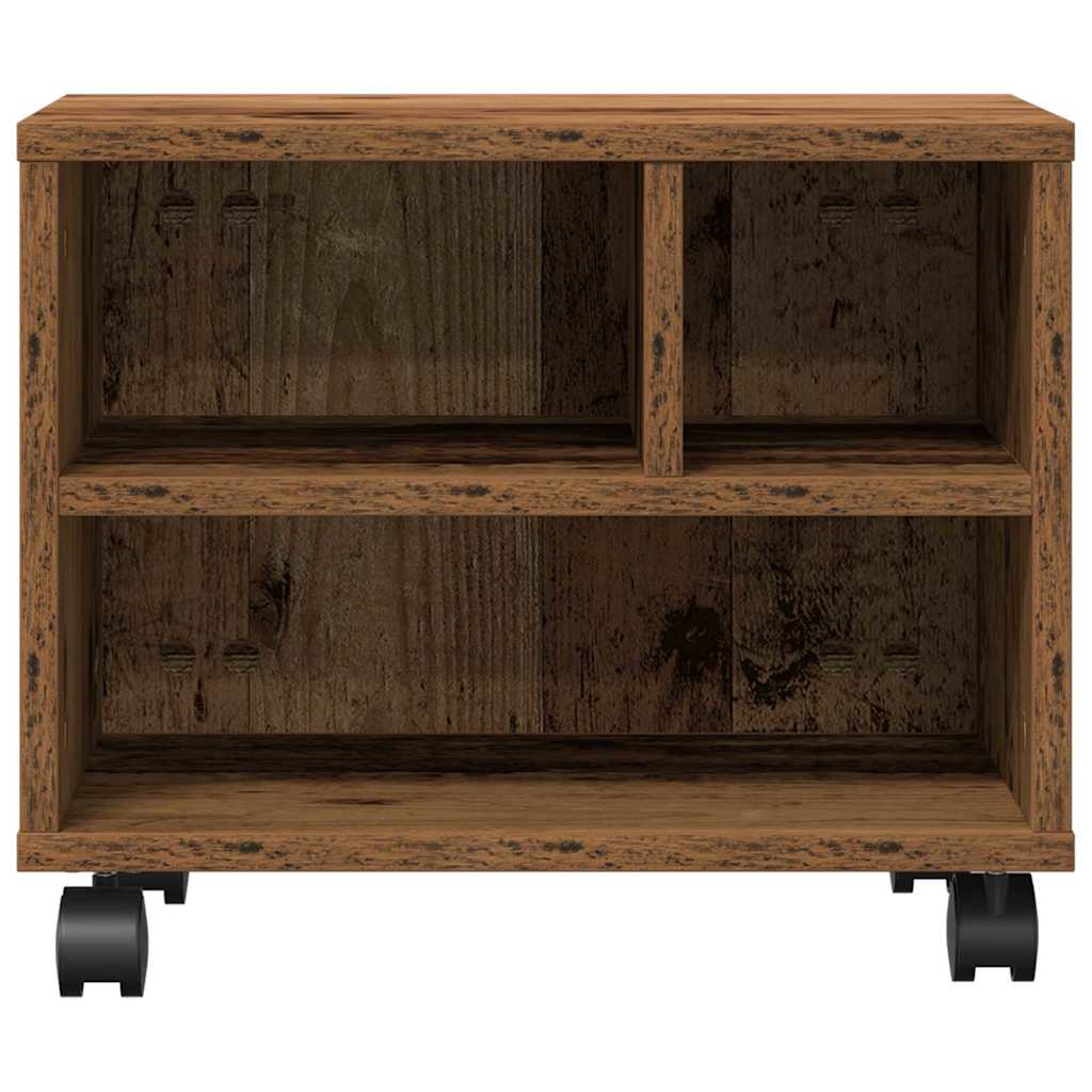 Printer Stand Old Wood 41 x 32 x 33.5 cm Engineered wood