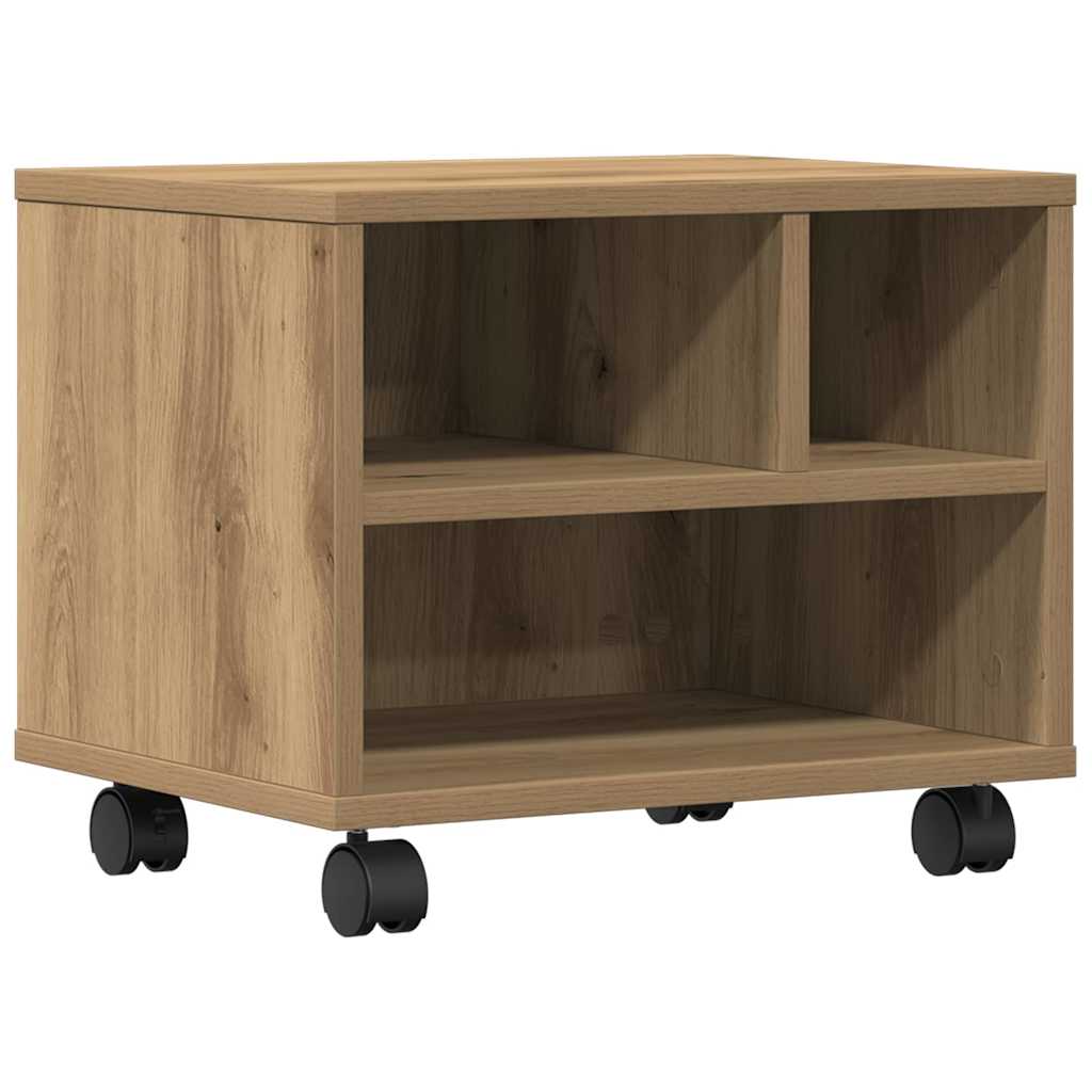Printer Stand Artisan Oak 41 x 32 x 34.5 cm Engineered Wood