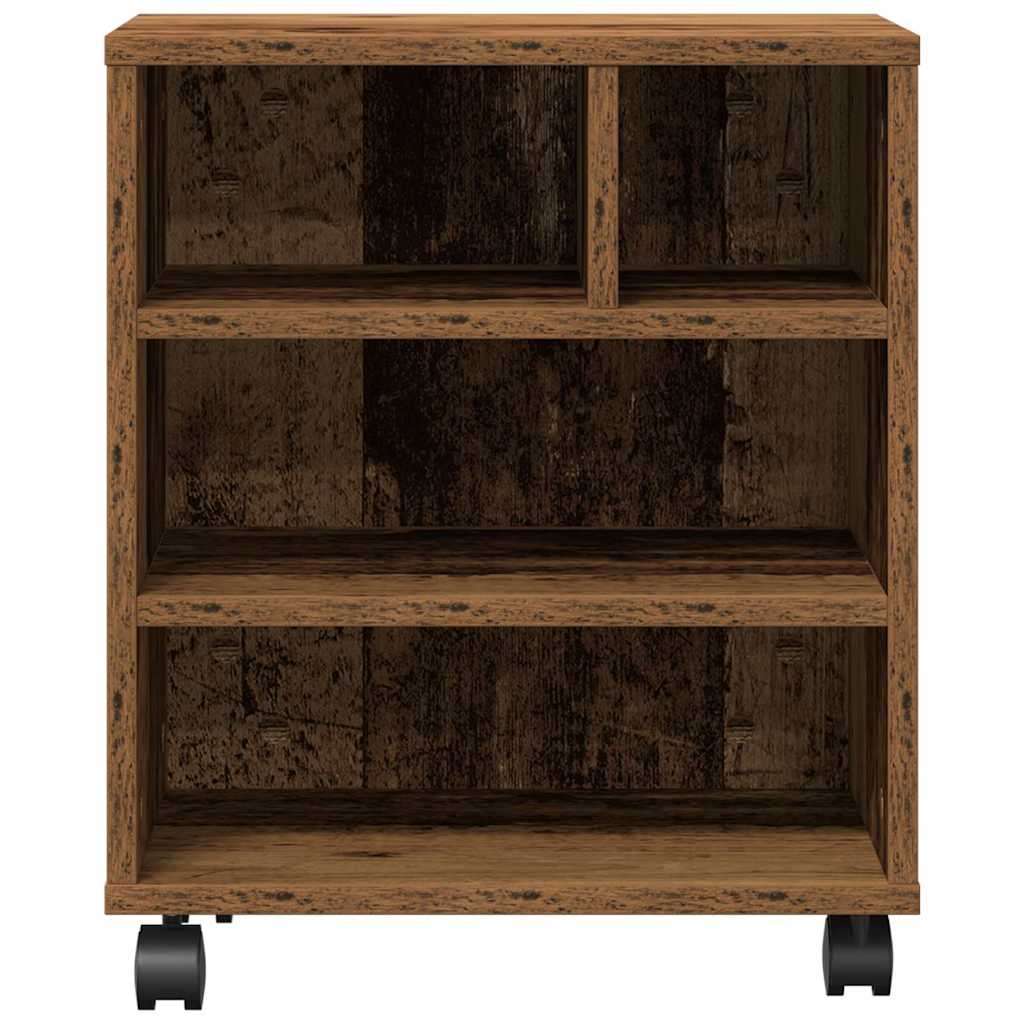 Printer Stand Old wood 41 x 32 x 48 cm Engineered wood