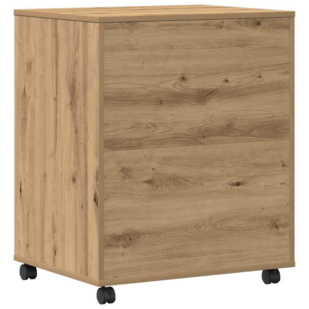 Printer Stand Artisan Oak 60 x 48 x 74 cm Engineered Wood