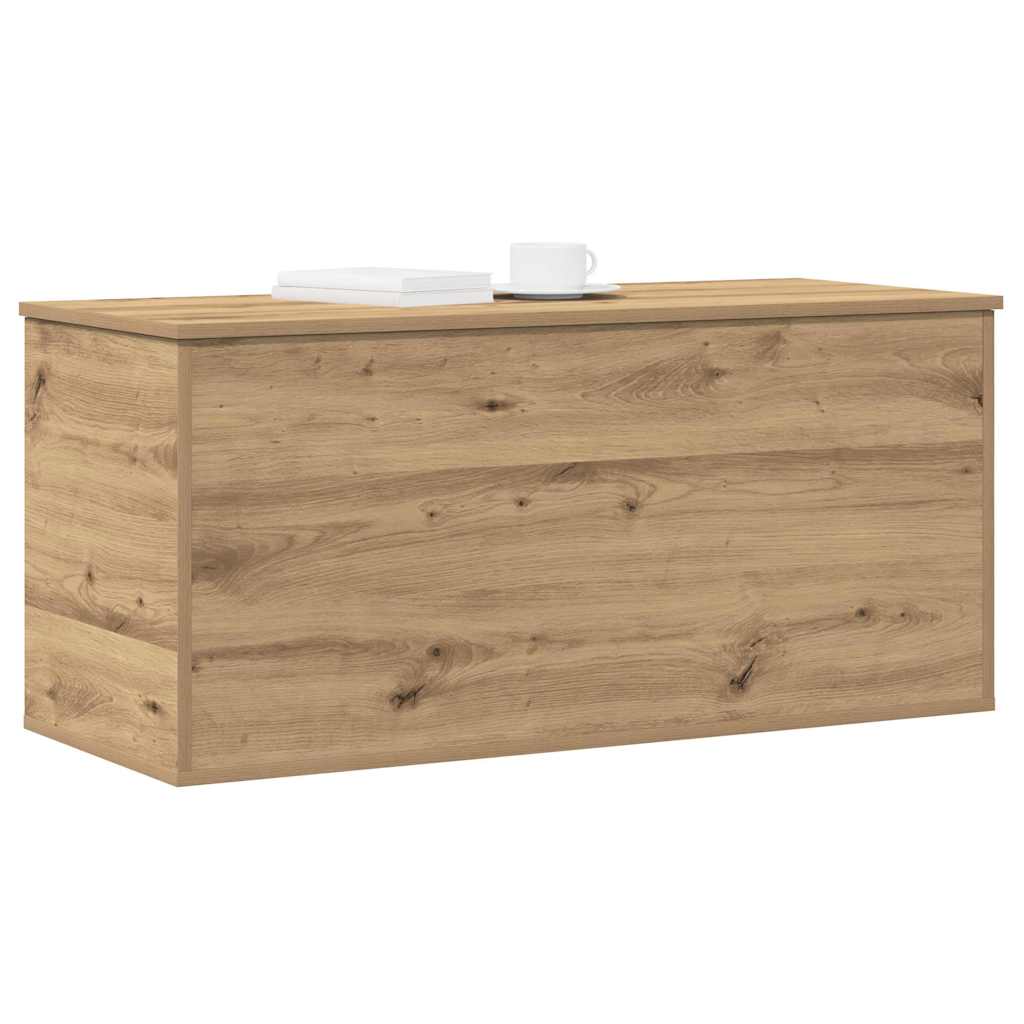 Storage Box Artisan oak 100 x 42 x 46 cm Engineered Wood