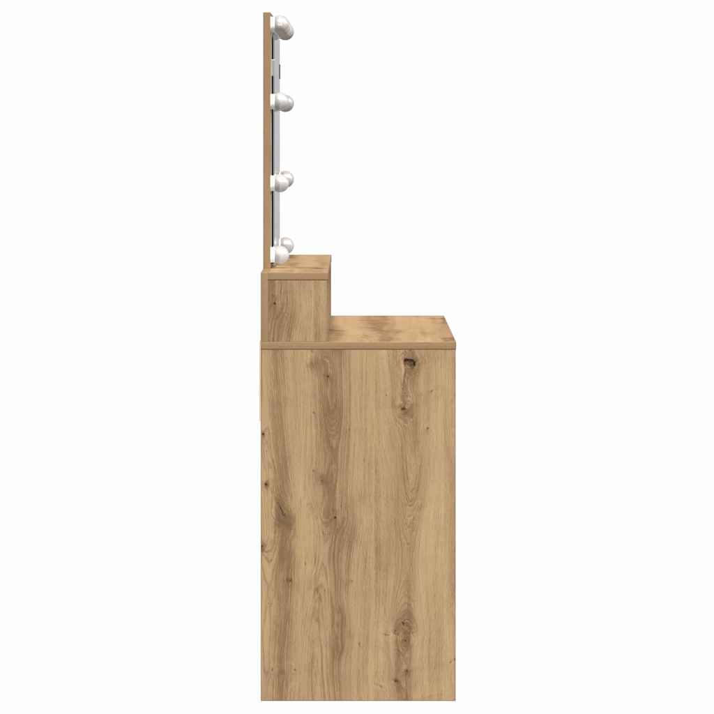 Dressing Table Artisan oak 80 x 41 x 144.5 cm Engineered wood