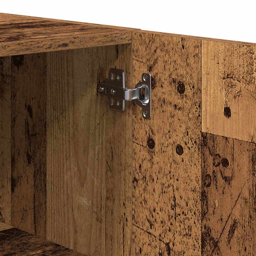 Wall Cabinet Old Wood 60 x 31.5 x 60 cm Engineered Wood