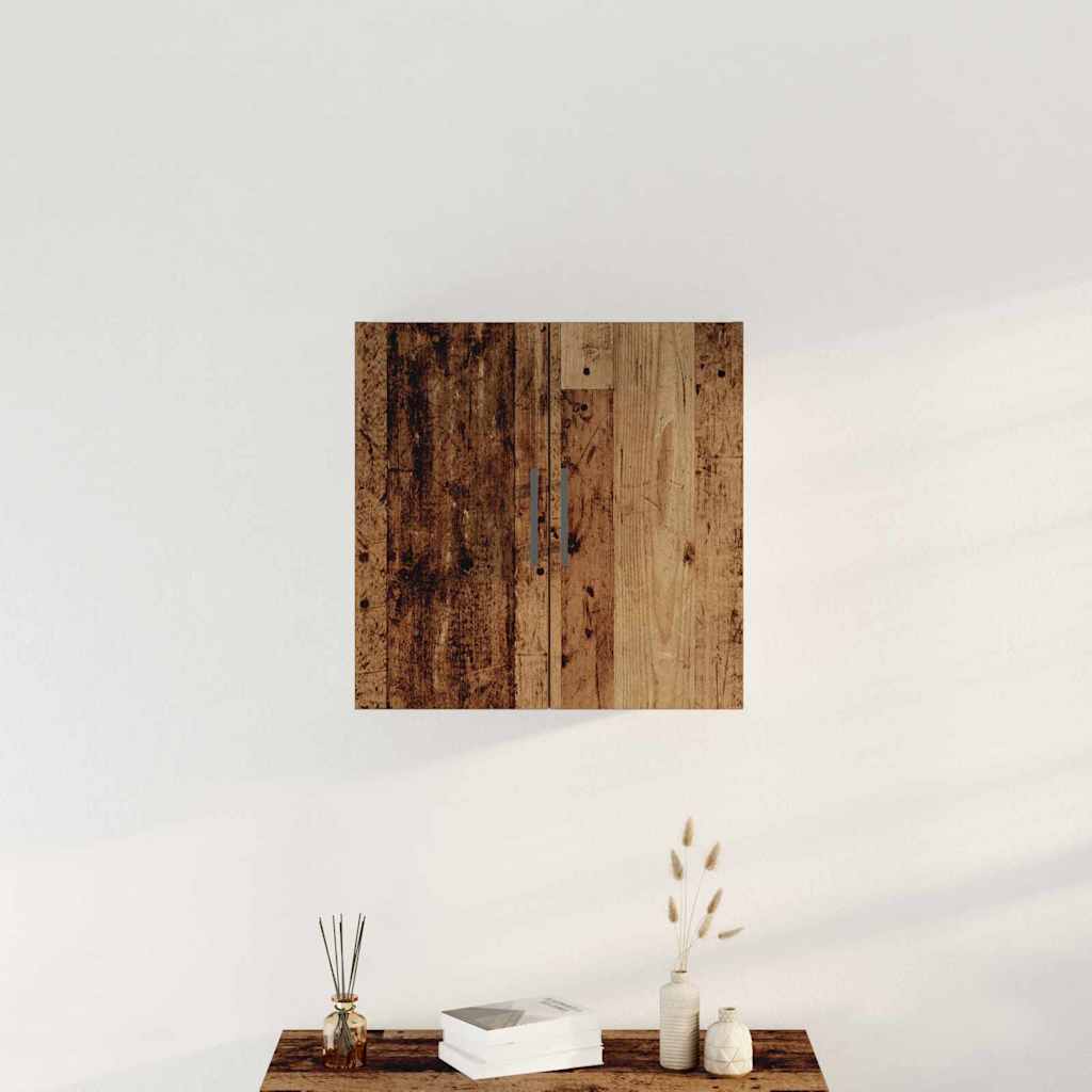 Wall Cabinet Old Wood 60 x 31.5 x 60 cm Engineered Wood