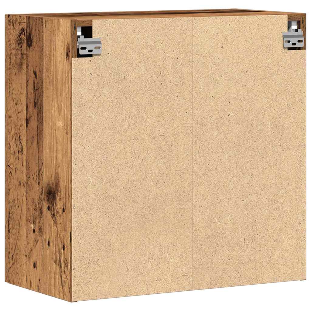 Wall Cabinet Old Wood 60 x 31.5 x 60 cm Engineered Wood