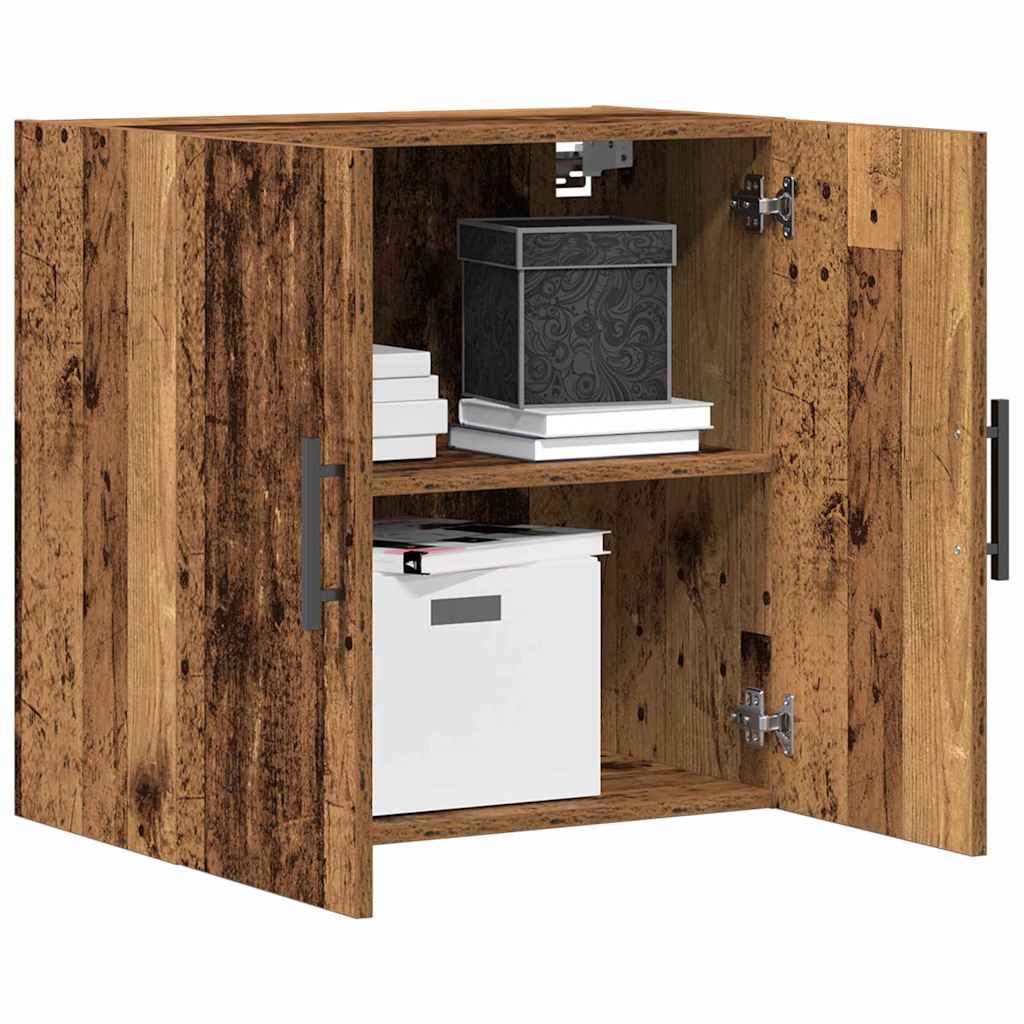 Wall Cabinet Old Wood 60 x 31.5 x 60 cm Engineered Wood