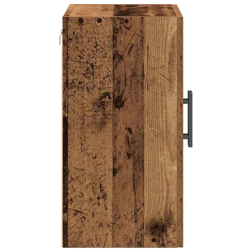 Wall Cabinet Old Wood 60 x 31.5 x 60 cm Engineered Wood
