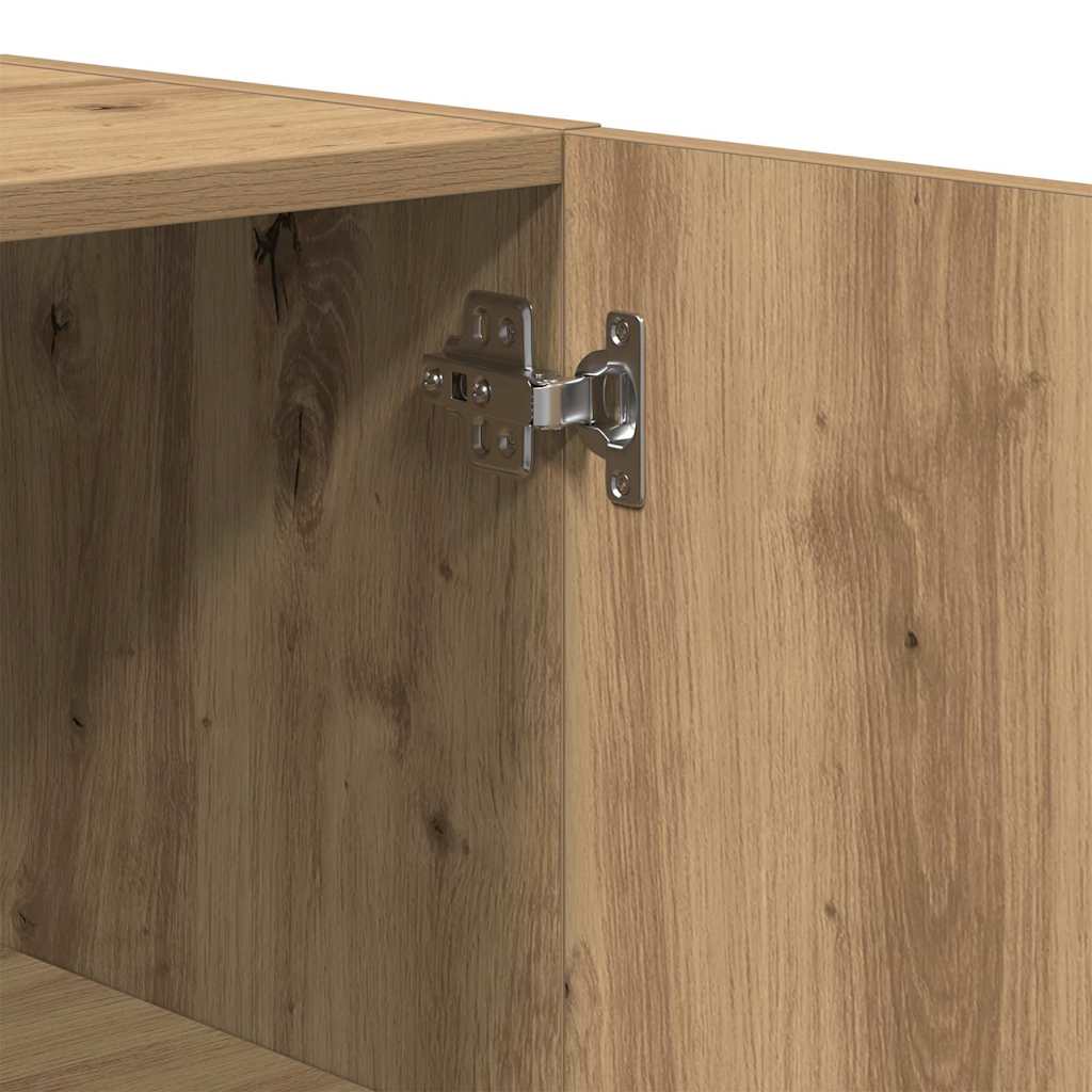 Wall Cabinet 60 x 31.5 x 60 cm Engineered Wood Artisan Oak