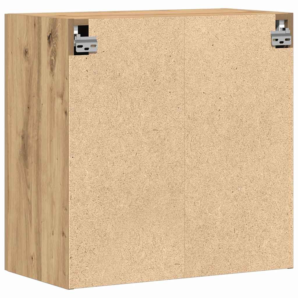 Wall Cabinet 60 x 31.5 x 60 cm Engineered Wood Artisan Oak
