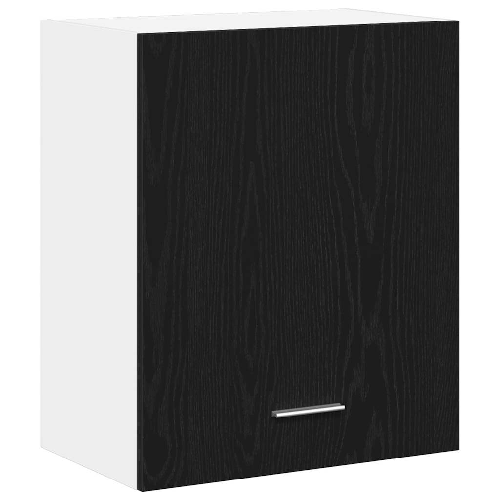 Hanging Cabinet Black Oak 50 x 31 x 60 cm Engineered Wood